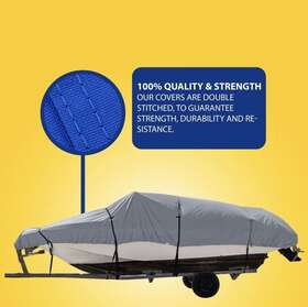 Ssttg30 Sealskin Seal Skin Supreme Boat Cover 30 Ft Gray