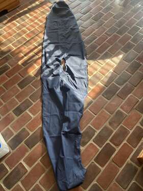 8ftx97 Seapisode Cqfklg 3 Or 4 Bow Inch -103 Marine Grade Bimini Top Replacement Cover Navy