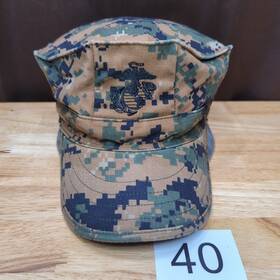 8405-01-485-4304 Sekri Industries Inc. 011125 Usmc Garrison Marpat Woodland Marine Cover Size Xs