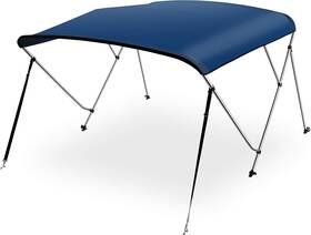 Slbt3nav672 Serenelife 3 Bow 6&apos L X 46 Inch H 67 - 72 Navy Blue