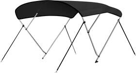 Slbt484g Serenelife 3 Bow Bimini Top Canvas Sun Shade Boat Canopy -1 Inch Double Wall