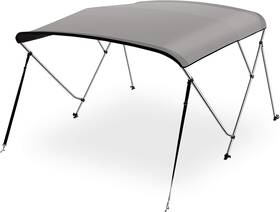 Slbtw72g Serenelife 3 Bow Bimini Top Canvas Sun Shade Canopy -1 Inch Double Wall 6ftl X 46