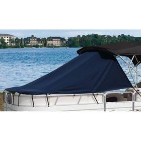 12009on Shademate Taylor Made Large Navy Pontoon Playpen Shade 22ft-24ft Marine Boat