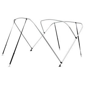329239 Shademate Bimini Top 4 Bow Aluminum Frame Only 8ftl X 54 Inch H 79 -84 W Boat