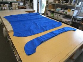 44270-tbapblu Shademate Pacific Blue Bimini Cover With Boot 4 Bow Marine Boat