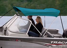 Hipn24h Shademate 80089 80098 Teal Poly 2-bow Bimini Top 5ft6 Inch L 42 H 54 -60 W-new-s