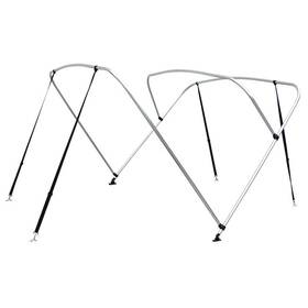 Ov80134 Shademate Bimini Top 3 Bow 73-78ft W Aluminum Frame Only Marine Boat