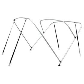 61-66ftw Shademate Ov80196 Bimini Top 3 Bow Aluminum Frame Only Marine Boat