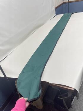 Ov80246of Shademate Forest Green 112 Inch L X 10 H Bimini Boot Marine Boat
