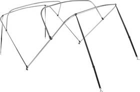 Ov80455an Shademate Bimini Top 4 Bow Frame Only 8ftl X 42 Inch H 85 -90 W Boat
