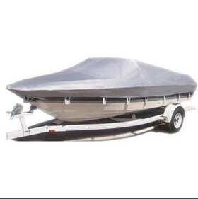 Lowe1109-tt Shoretex Lowe 1109 Custom Boat Cover Travel Tuff Gray