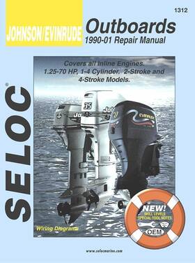 18-01312 Sierra International Seloc Manual Johnson/evinrude Outboards Repair