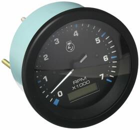 68400p Sierra International 0-7000 Rpm Dial Range Eclipse Tachometer And Hourmeter For