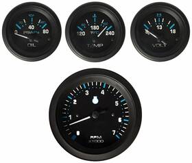 69726p Sierra International Eclipse Twin Engine Add On Ib/io Gauge Set Includ