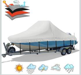 B0c1bxqq82 Solim Center Console Boat Cover 17ft-19ft Waterproof 1300d Pu Heavy Duty
