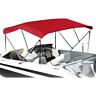 Ss-4b96-red Eevelle Summerset Premium Red Bimini Top Fabric 692089112998