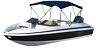 Ss-543b96-nvy Eevelle Summerset Premium Bow Bimini Top Navy 692089112851