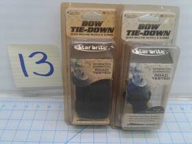 60045 Star Brite Boat Marine Bow Tie Down Straps 2 Packages