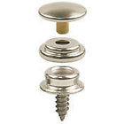 Steel Socket Stainless Cover 150pc Marine Kit Fabric Canvas Snap Button