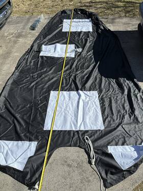 141834-00 Storm 33430-14 Triton Boat 16ft Long 8ft Wide Mooring Trailerable Wind Cover Black