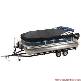 376943 Sun Tracker 22 - 25 Party Barge Dlx Pontoon Premium Oem Cover With Poles