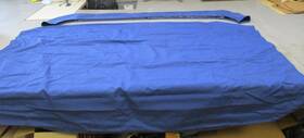 348300a Sunbrella 348299 Bimini Top And Boot Blue / Marine Boat