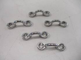 104397 Supra Boat Bimini Strap Eye 1 7/8 Inch Set Of 5 Stainless Steel Marine