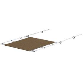 2021026264 Sureshade Ptx 12v Power Shade 69 Inch Wide St Steel-toast T-top Boat