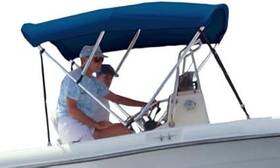 Sf36712of Survivor Marine Products Bimini Top 4ft Length X 60-66 Inch Width Navy 36 Height