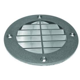 T9t-lv1fwdp T-h Marine Single Louver 5 5/8 Inch Width Fish White Plastic Boat Vent Cover For 4 Hole