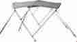 T3675s-bt-2 Universal 6 Replacement 3 Bow Bimini Top 73 79 Wide W Boot Grey No Frame