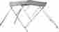 T4687s-bt2 Universal 6 Grey Replacement 3 Bow Bimini Top 85 90 Wide W Boot No Frame