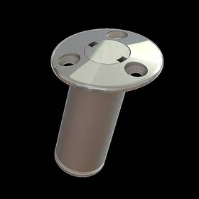 F16-3475 Taco 15 Degree Twist Lock Boat Sunshade Mount J-lock Base Receiver 4.1 X 2.5 Inch