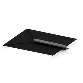 T9a-t1030002 Taco Metals Standard Rod Holder Mount 6ftx5ft Black Canvas Boat Sunshade With Mesh Carry/stow Bag