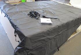 12008or Taylor Made Small Pontoon Playpen Shade 8 1/2ft X 96 Inch Black Boat