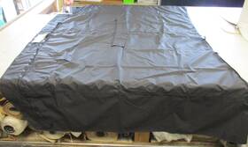 128677231 Taylor Made S-mh Universal Forward Bimini Cover Black Marine Boat