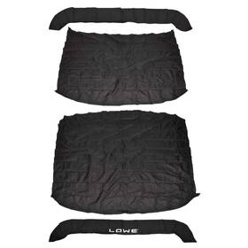 132264231 Taylor Made Lowe Pontoon Boat Double Bimini Canopy 2282318 Retreat 250 Black