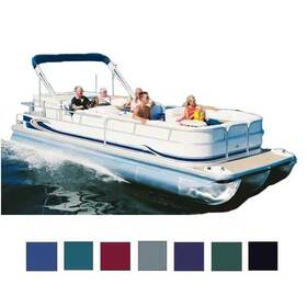 1897495 Taylor Made Pontoon Cover Ob Blue Hot Shot 16ft1 Inch -17ft0 96 Beam