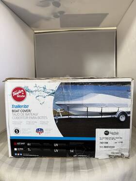 2020123101 Taylor Made Oem Trailerite Semi-custom Tri-hull Boat Cover Without Utboard Motor