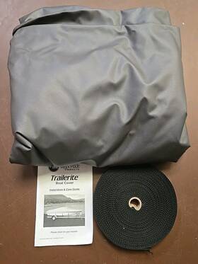 2020123866 Taylor Made Trailerite V-hull Fishing Boat Cover 11.5-12.4 Gray New