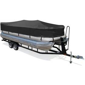 26018or Taylor Made Trailerite Semi-custom Pontoon Playpen Boat Cover Black 19ft1 Inch - 20