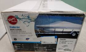 26021os Taylor Made Trailerite Pontoon Boat Cover 24ft1 Inch - 25ft0 Cl 102ftft B Blue