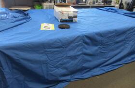 260230ob Taylor Made Trailerite Pontoon Cover Blue Marine Boat