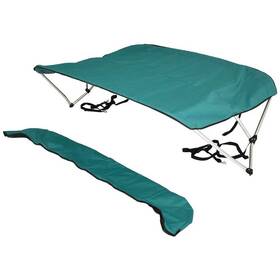 62175 Taylor Made Ultima 75-78ft Wide Teal Aluminum Tower Bimini Top Marine Boat