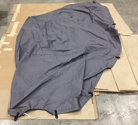 64883og Taylor Made Lund 1750 Tree Gs Sterndrive Boat Cover Gray Open Box