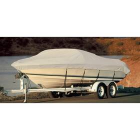 70193 Taylor Made - Boatguard Gray Polyester Playpen Boat Cover For 22ft-24ft L