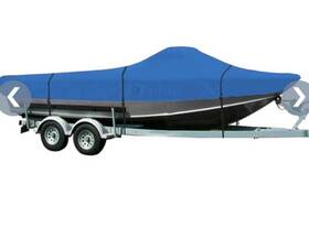 702590b Taylor Made Euro V-hull Runabout Boat Cover Hot Shot Blue 24 5 Inch -25 4 Ob