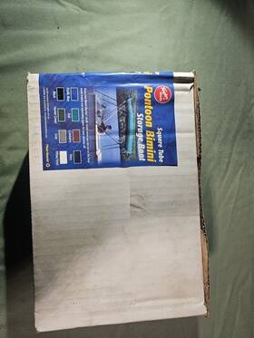 84006ug Taylor Made 708712 Square Tube Pontoon Bimini Storage Boot Gray Color Pt# Size 56 Inch X96 X102