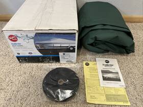 74220of Taylor Made Trailerite Boat Cover Tri-hull Without Utboard 19 5 Inch -20 4 X102 Green