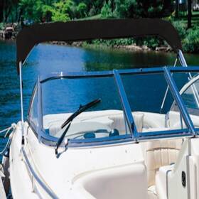 84001ob Taylor Made Hot Shot Pontoon Bimini Boot 96 Inch Blue Color